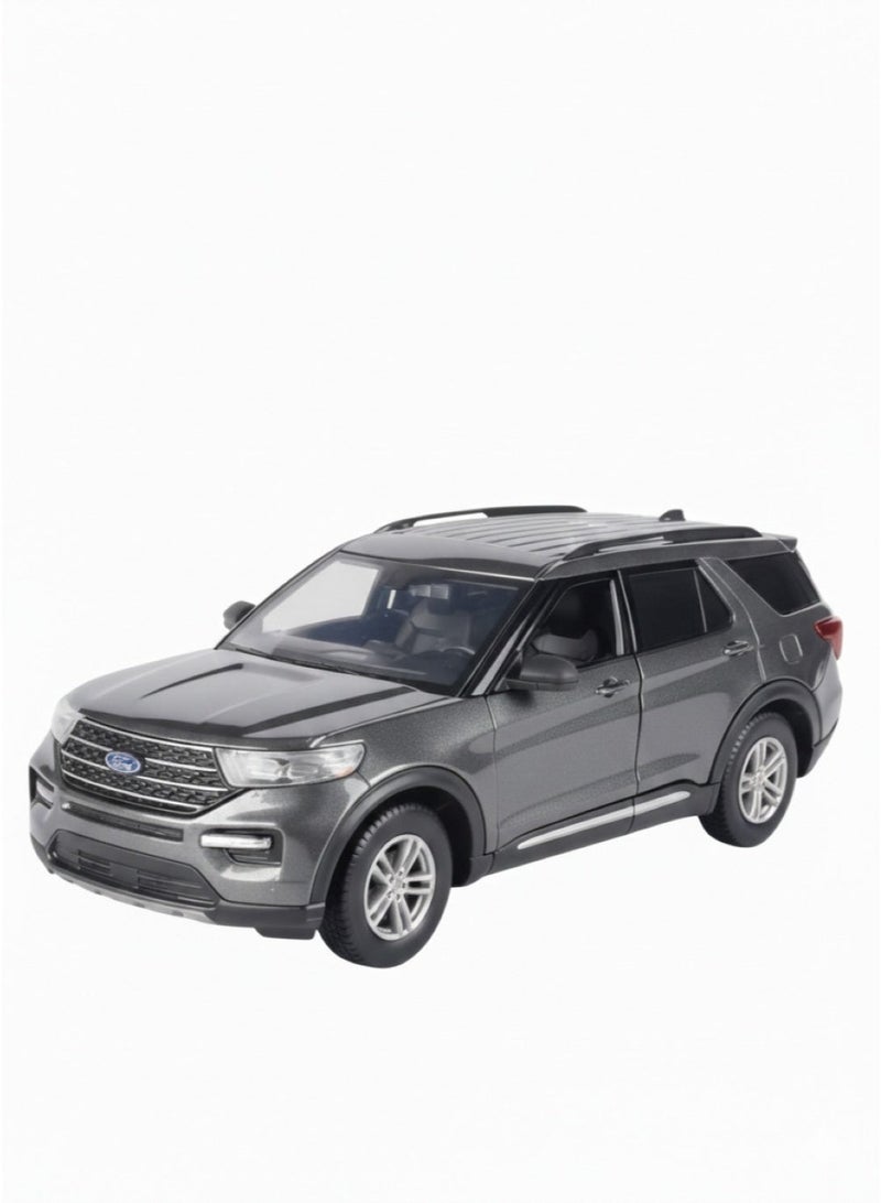 موتورماكس لعبة سيارة فورد إكسبلورر SUV مصبوبة بمقياس 1:24 للأطفال وهواة الجمع - Image 1